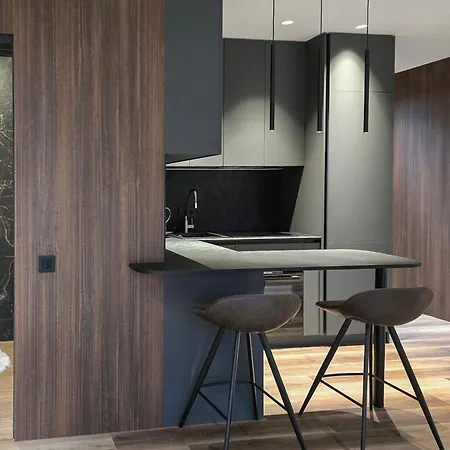 Nordic Wood Luxury With Jacuzzi شقة *